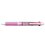 三菱鉛筆 ジェットストリーム 3色ボールペン 0.7mm ピンク