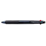 三菱鉛筆 ジェットストリーム 3色ボールペン 0.5mm 透明ブラック