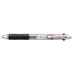 三菱鉛筆 ジェットストリーム 3色ボールペン 0.38mm 透明