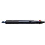 三菱鉛筆 ジェットストリーム 3色ボールペン 0.38mm 透明ブラック