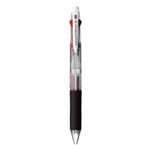 三菱鉛筆 ジェットストリーム 4色ボールペン 0.7mm 透明