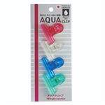 ミツヤ クリアクリップ アクア 小 4本入