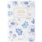 デザインフィル【2026年1月始まり】ポケットダイアリー（カントリータイム 花柄）ミニ 22358006
