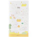 デザインフィル【2026年1月始まり】ポケットダイアリー（イヌ柄）スリム 22361006