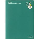 デザインフィル【2026年1月始まり】ポケットダイアリー（週間ブロック オジサン柄）A6 22371006