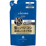 マンダム LUCIDO（ルシード）薬用ヘア＆スカルプコンディショナー つめかえ用 380g