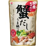 盛田 国産紅ずわい 蟹だしうま鍋つゆ ストレート 750g