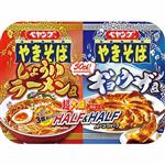 まるか商事 ペヤング 超大盛ハーフ＆ハーフ しょうゆラーメン風＆ギョウザ風 230g