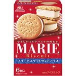 森永製菓 マリービスケットサンドアイス 6個入（210ml）