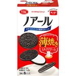 ヤマザキビスケット ノアール薄焼き ミルククリーム 3枚×6パック