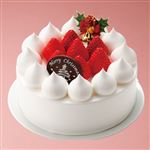 【クリスマス予約】 ラ・フレーズ 苺ショートケーキ5号【M0015】 直径約15cm×高さ約5.5cm 【12月23日、24日、25日の配送になります】