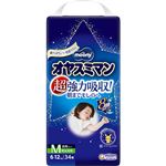 【おねしょパンツ】ユニ・チャーム ムーニー オヤスミマン 男女共用 M 34枚