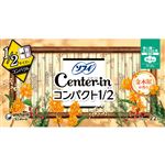 ユニ・チャーム センターインコンパクト1／2 キンモクセイの香り 多い昼～ふつう日用（羽つき）22コ入