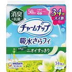 ユニ・チャーム チャームナップ 吸水さらフィ 中量用 消臭タイプ 無香料 34枚入