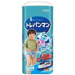 【トレーニングパンツ】ユニ・チャーム トレパンマン ブルー ビッグサイズ 30枚