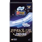 ユニ・チャーム ソフィ 超熟睡 おやすみプレミアム 極厚420 特に多い日の夜用（羽つき）10コ入