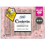ユニ・チャーム センターインコンパクト1／2 無香料 特に多い昼用（羽つき）16コ入
