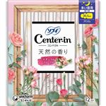 ユニ・チャーム センターインコンパクト1／2 天然の香り ナチュラルフローラル 多い夜用（羽つき）12コ入