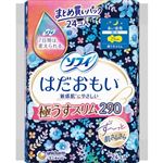 ユニ・チャーム ソフィ はだおもい 極うすスリム 多い夜用 290（羽つき）24コ入