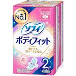 ユニ・チャーム ソフィ ボディフィット ふつうの日用（羽つき）20枚入×2個