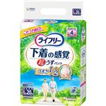 ユニ・チャーム ライフリー 超うす型下着の感覚パンツ 4回 L 20枚