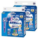 【ケース販売】ユニ・チャーム ライフリー リハビリパンツ まとめ買いパック S 26枚×2個