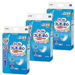 【ケース販売】ユニ・チャーム ライフリー ズレずに安心 紙パンツ用尿とりパッド 長時間用 まとめ買いパック 30枚×3個