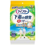 ユニ・チャーム ライフリー 超うす型下着の感覚パンツ 2回 L 2枚