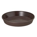 大和プラスチック フレグラープレート 24型用 ダークブラウン 直径約21cm×高さ約3.1cm