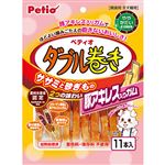 【ペット用】ペティオ Petio（ペティオ）ダブル巻き 豚アキレス入りガム 11本