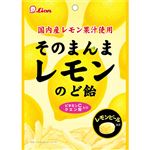 ライオン菓子 そのまんまレモン のど飴 73g