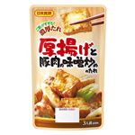 日本食研 厚揚げと豚肉の味噌炒めのたれ 120g