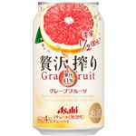 アサヒビール 贅沢搾り グレープフルーツ 350ml