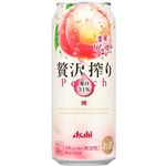 アサヒビール 贅沢搾り 桃 500ml