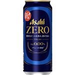 アサヒビール アサヒゼロ ブリューゼロ製法（ノンアルコール）500ml
