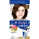 ダリヤ サロン ド プロ 無香料ヘアカラー 早染めクリーム 5K 栗色がかったナチュラルブラウン 1個