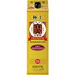 宝酒造 極上宝焼酎 25度パック 1800ml