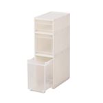 天馬 ファビエ スキピタストッカー【ワイド型】3段（ホワイト）S‐111W