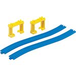 【プラレール】タカラトミー R‐06 ニュー坂レール（2本入・ブロック橋脚2個付）