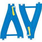 プラレール R‐22 Y字ポイントレール