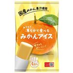 谷尾食糧工業 凍らせて食べる みかんアイス 70g×4本入