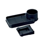 セイワ シートトレイ＋ドリンク（ドリンクホルダー）ブラック WA72