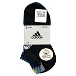 （キッズ）adidas オーガニックコットン ロゴ ソックス 3足組 サイズ 23～25cm