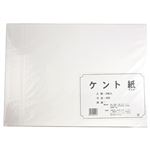 ゴークラ カラ－ケント紙 4切 しろ 3枚入