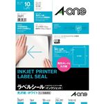 スリーエム ジャパン エーワン ラベルシール 光沢紙 A4 1面 10シート入 品番 28691
