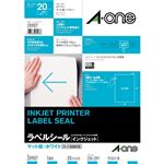 スリーエム ジャパン エーワン ラベルシール A4 1面 20シート入 品番 28907