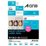 スリーエム ジャパン エーワン ラベルシールIJ 超耐水光沢紙 1面
