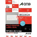 スリーエム ジャパン エーワン ラベルシール（プリンタ兼用）A4 12面 四辺余白付 22シート入 品番 72212