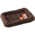 【ペット用】マルカン 蓄熱アルパカ風ベッド M チョコ【超小型～小型犬・猫用】1個