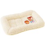 【ペット用】マルカン アルパカ風ベッド Mサイズ バニラ 1個